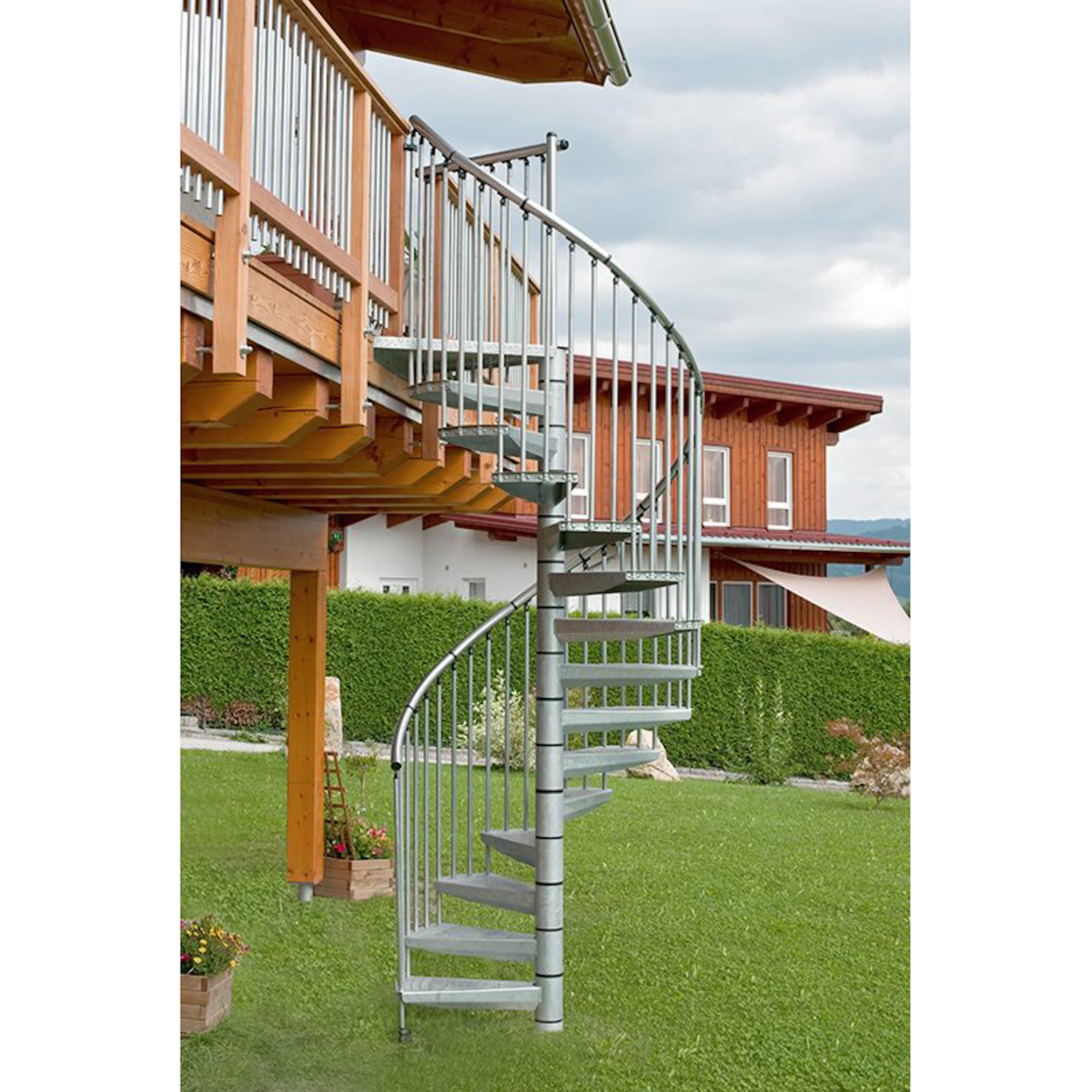 Royal Zink spiraltrappa - Ø1600 mm Spiraltrappa Royal Zink  Ø1600 mm