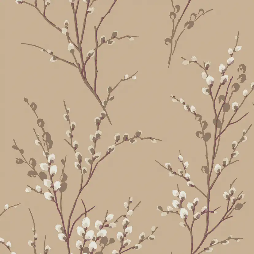 Tapet Laura Ashley Pussy Willow Naturel