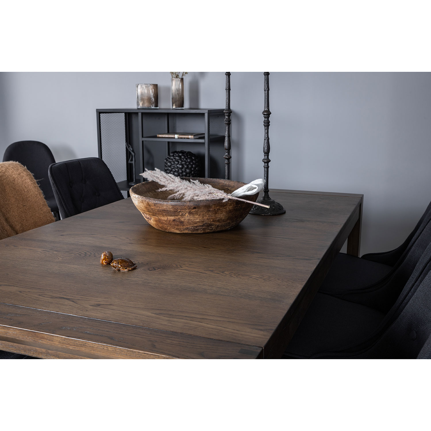 Matgrupp Venture Home Slider med 6 Velvet Deluxe stolar