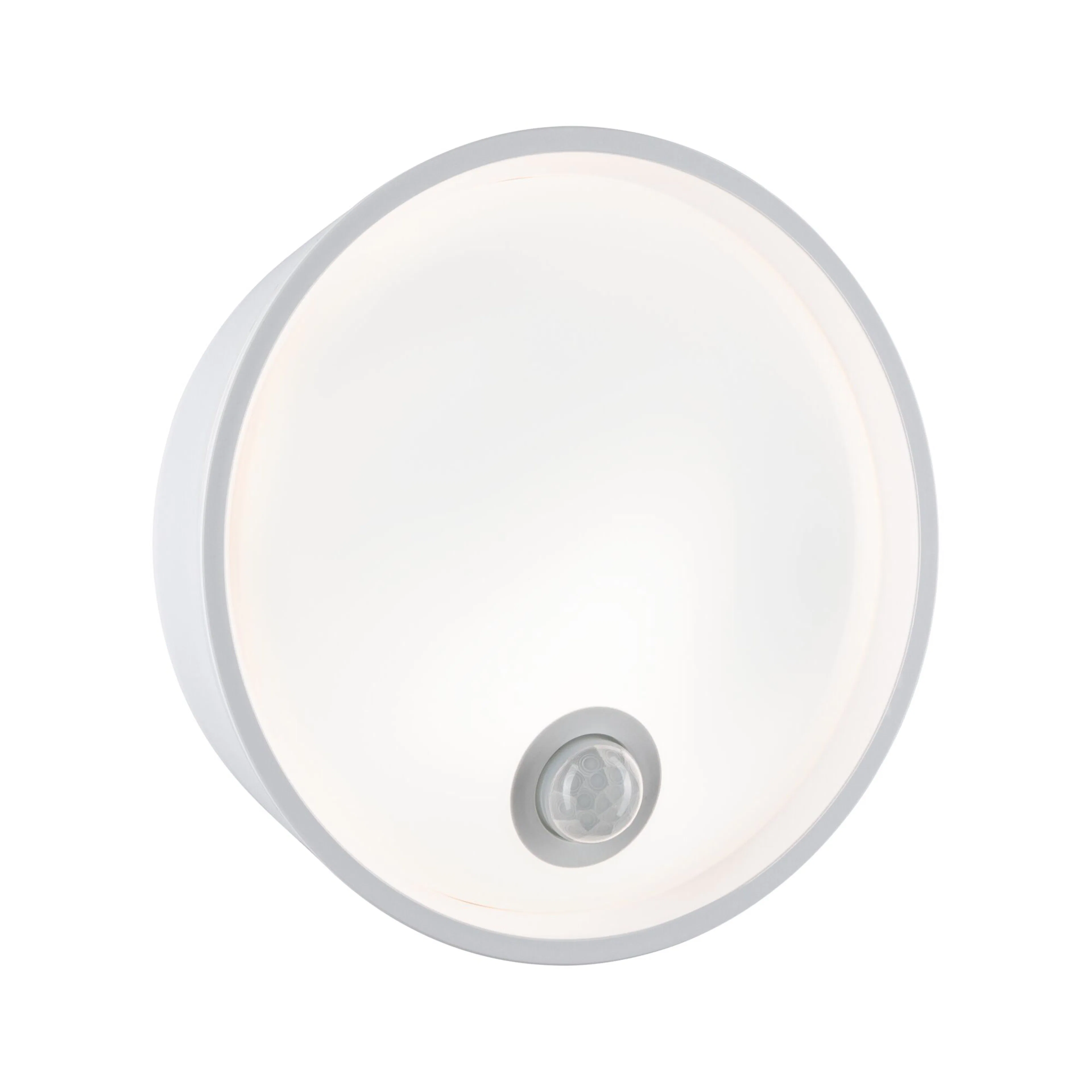 Fasadbelysning LED Paulmann Platomo Seawater Resistant IP44 230V Design: med Skymningsstyrd Rörelsedetektor, Färg: Vit