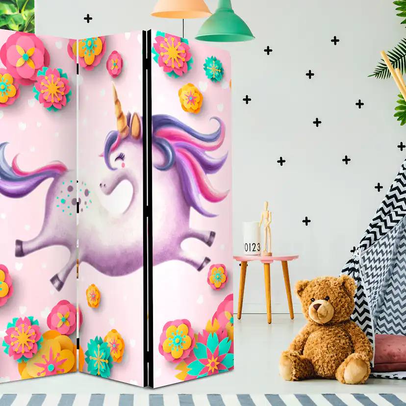 Rumsavdelare Skärmvägg Arkiio Lithe Unicorn 135x172 cm