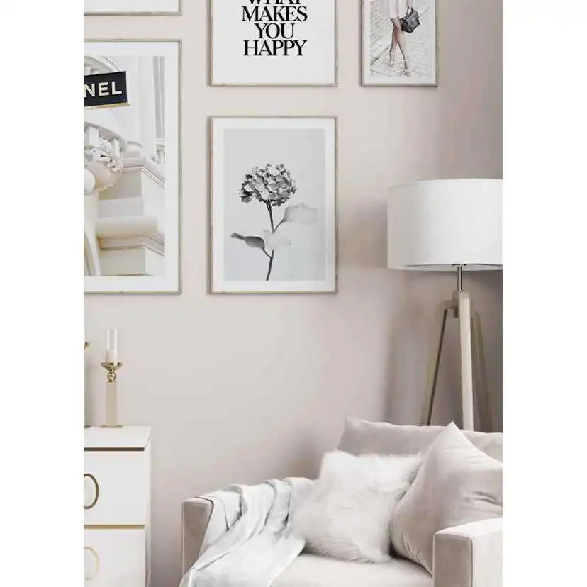 Poster Gallerix White Painted Flower