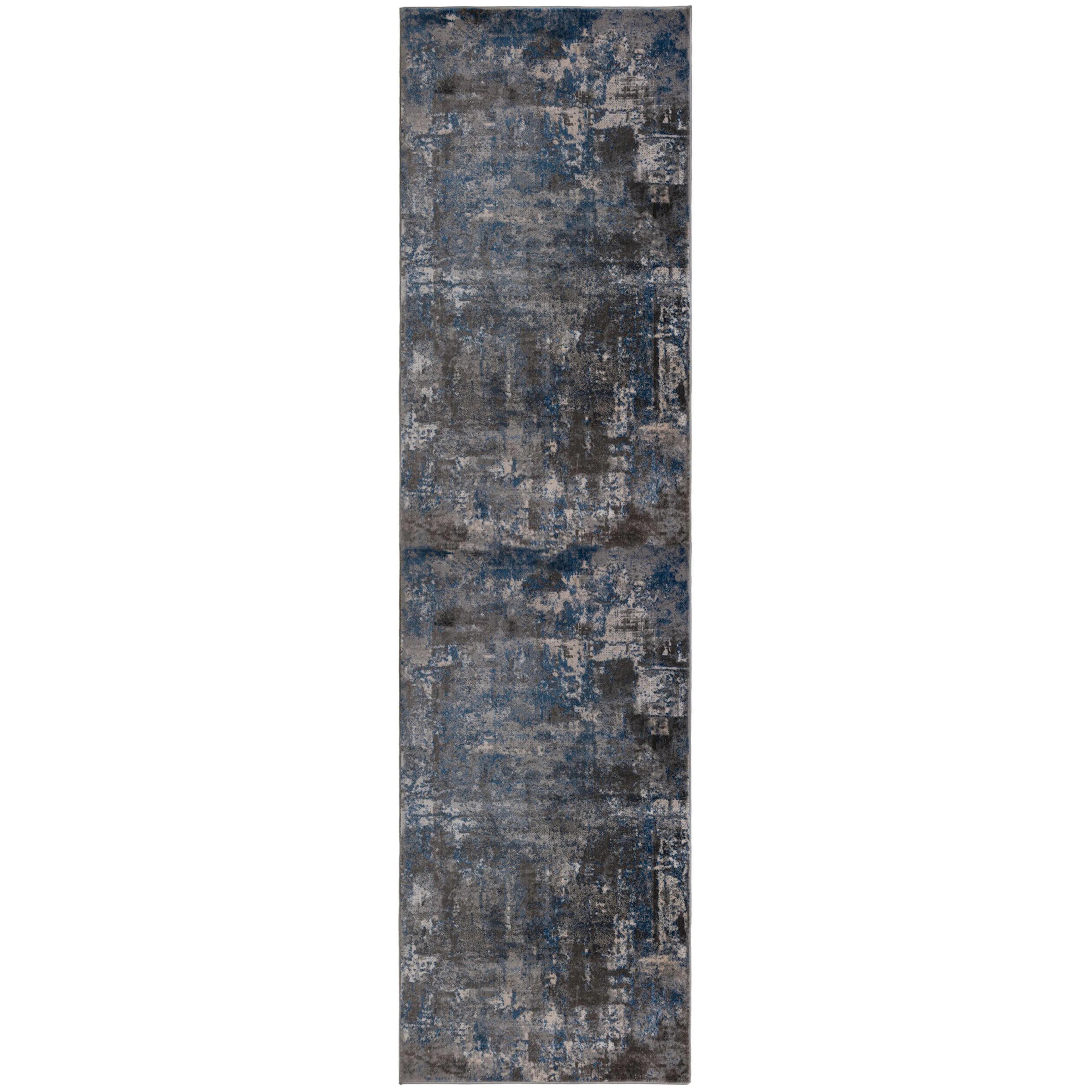 WONDERLUST 80X300 Blå/Grå Blå/Grå