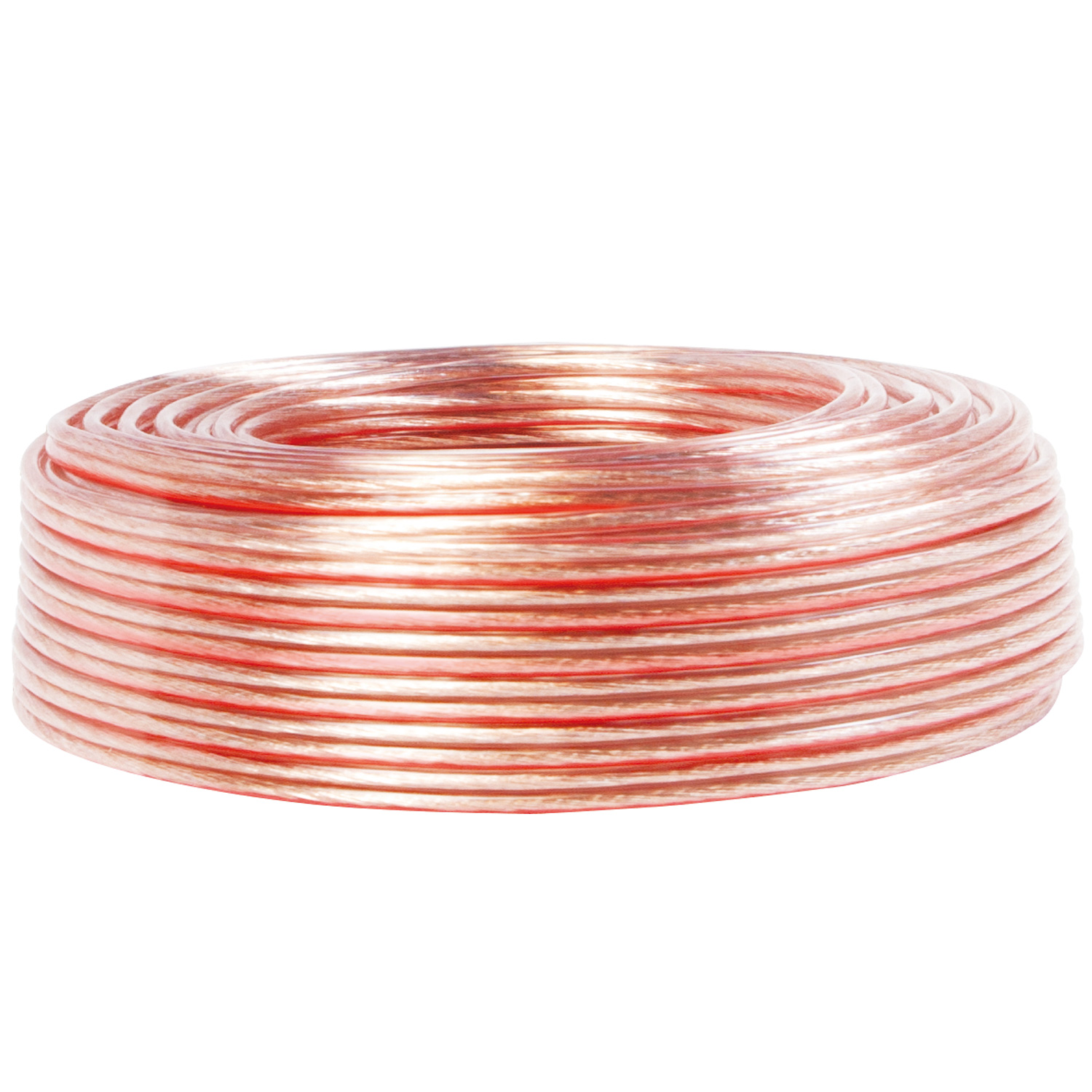Högtalarkabel LogiLink 2x2,5 mm² Transparent
