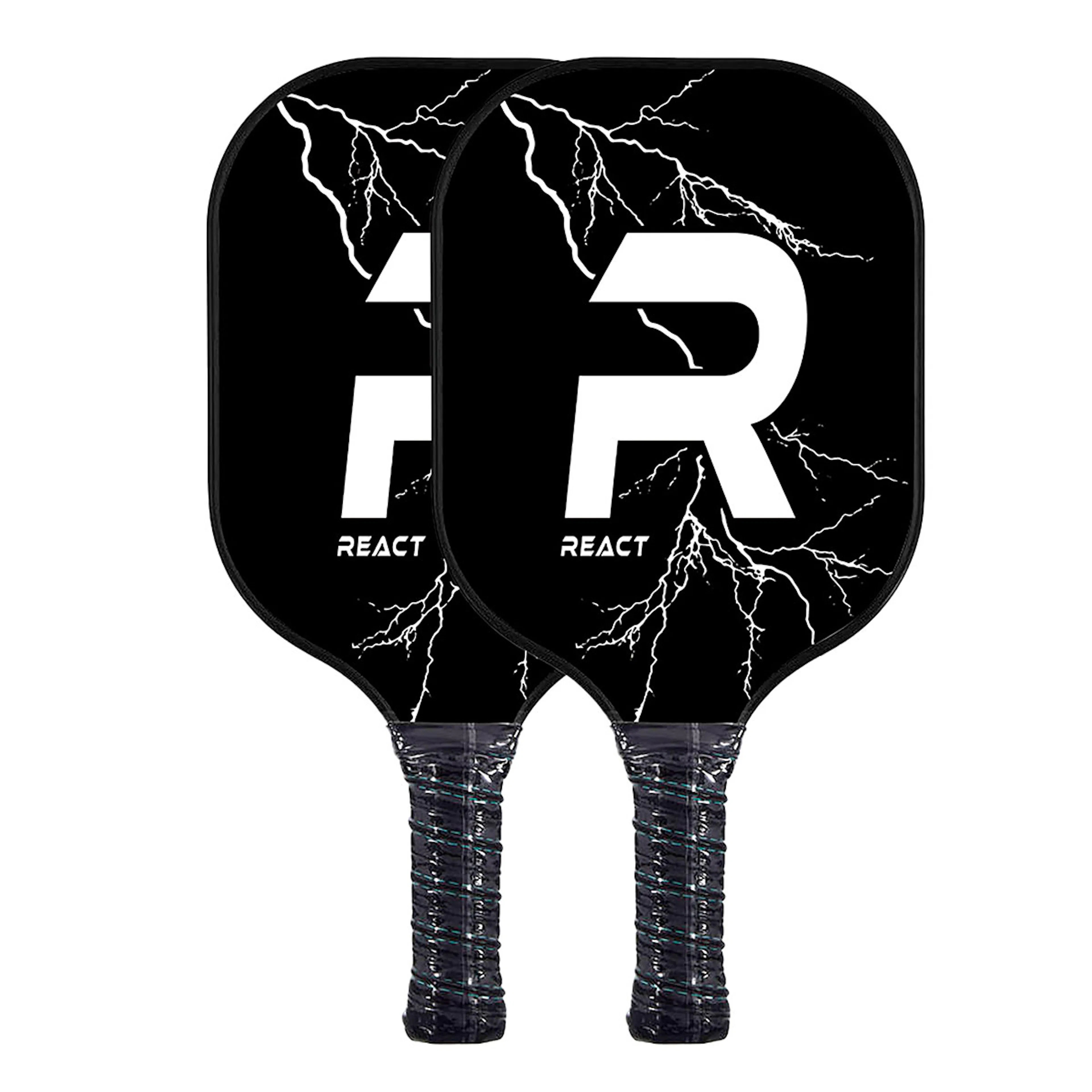 Pickleball React Set med Racketar och Bollar