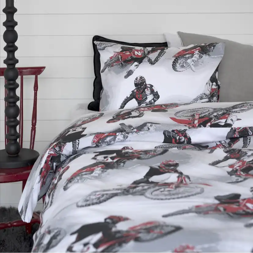 Påslakanset Borganäs of Sweden Cross Rider Enkelsäng