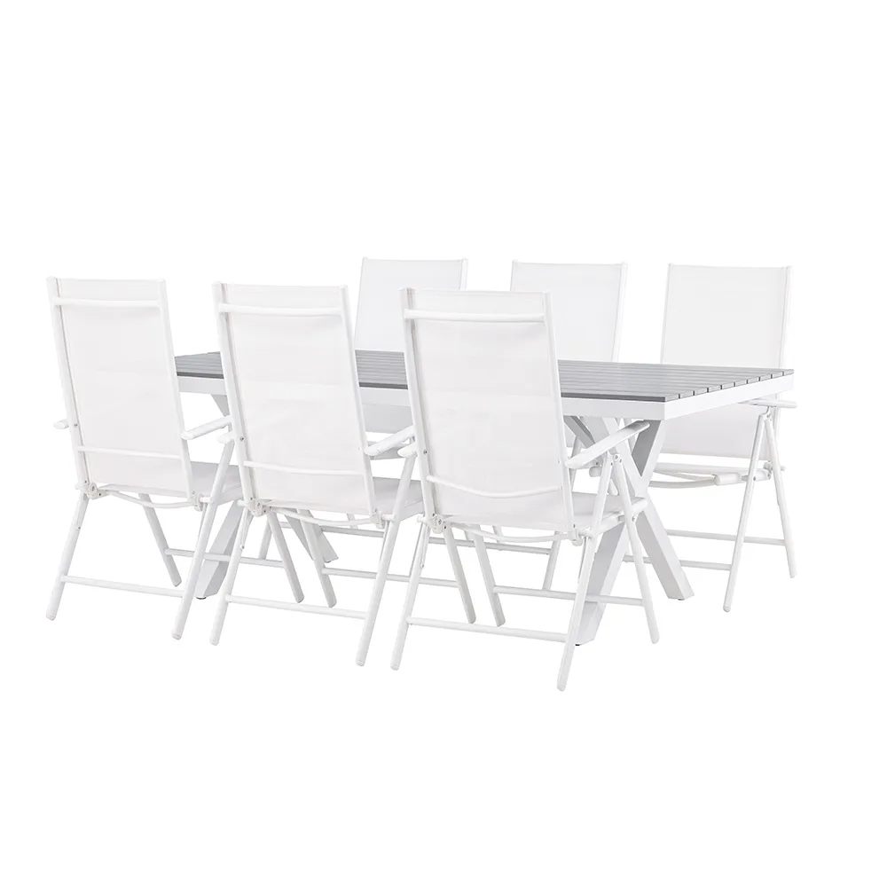 Matgrupp Venture Home Garcia Bord med 6 Break Stolar