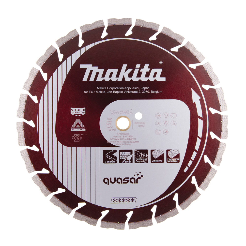 Diamantkapskiva Makita B-13465 350x25,4 mm