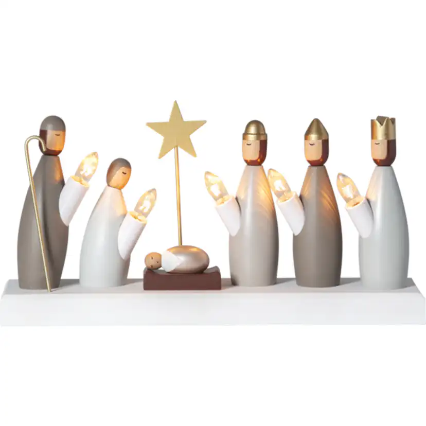 Adventsljusstake Star Trading Krubba