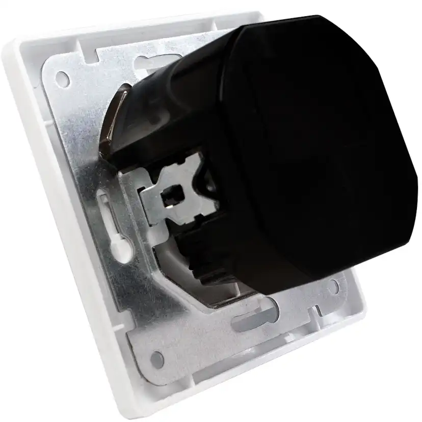 Vägguttag LogiLink 230V Med 2xUSB 2,1A