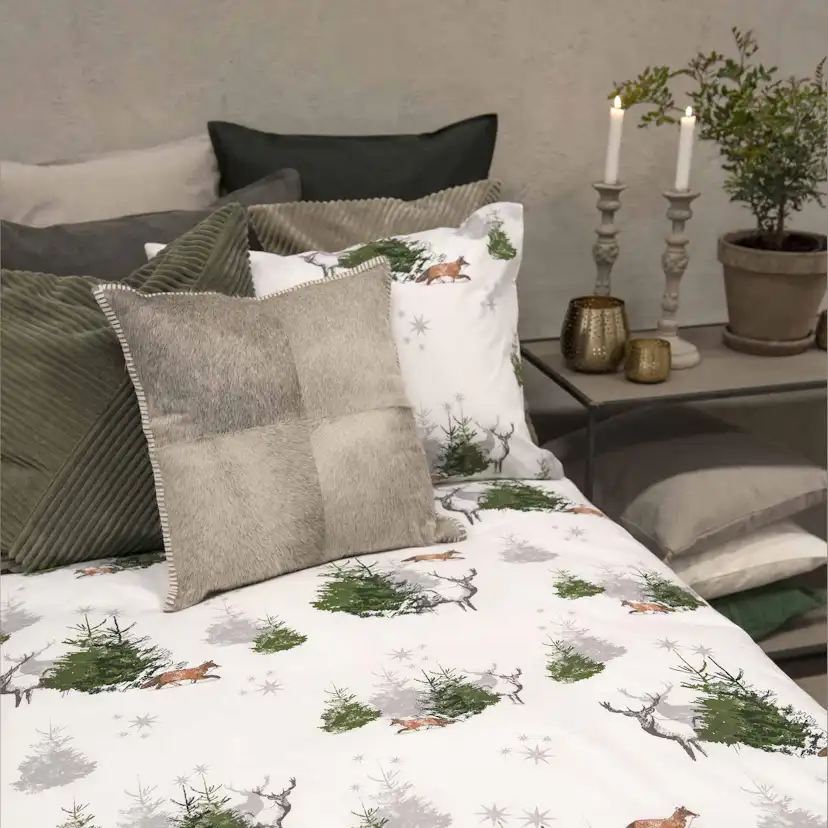 Påslakanset Borganäs of Sweden Vinterräv Enkelsäng