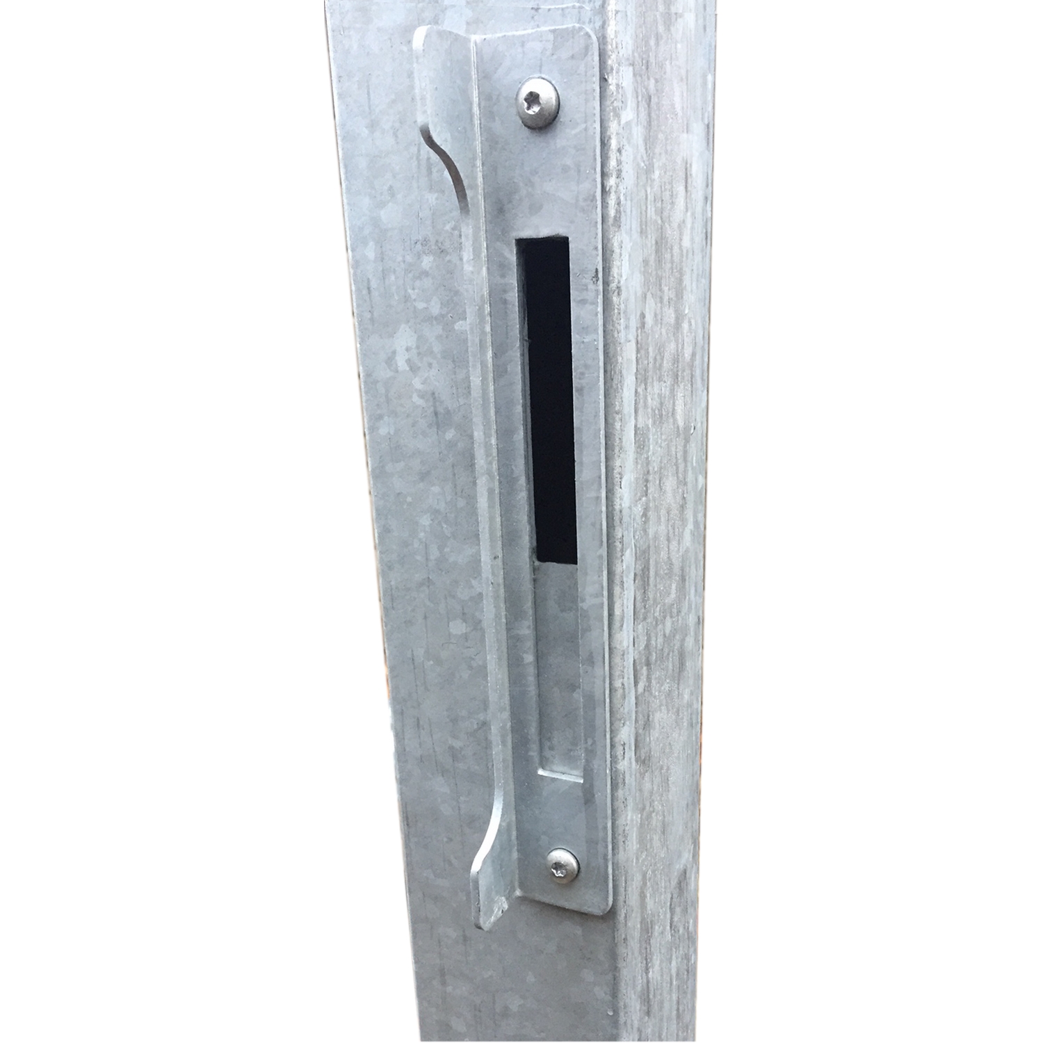 Artura Dubbelgrind Högervänd 197×135 cm + 16 cm stålstolpar