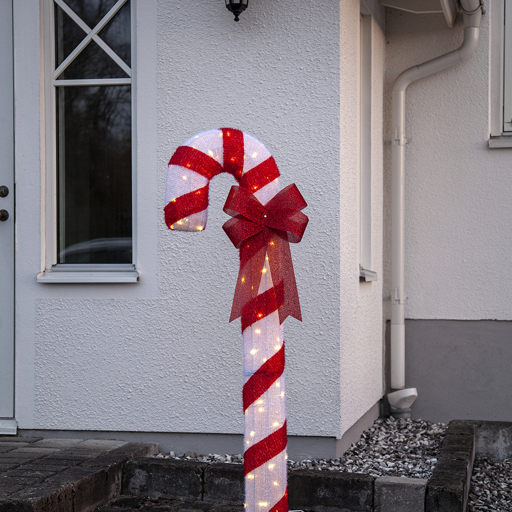 Utomhusdekoration CandyCane 150 cm 150 cm