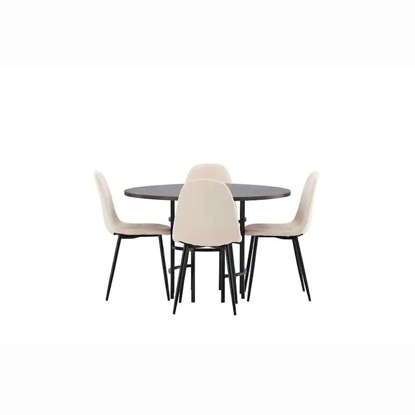 Matgrupp Venture Home Copenhagen med 4 Polar Stolar