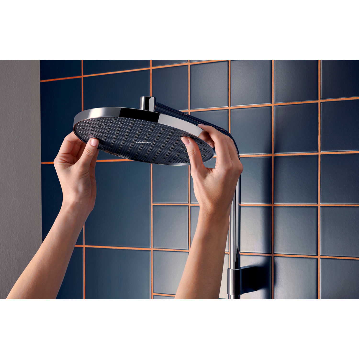 Takduschset Hansgrohe Activera S Showerpipe 240 1jet EcoSmart med Ecostat Fine Varia