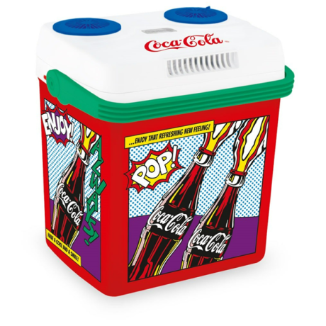 Kylbox Cube Coolbox Coca Cola CB806 Portabel med Retrodesign
