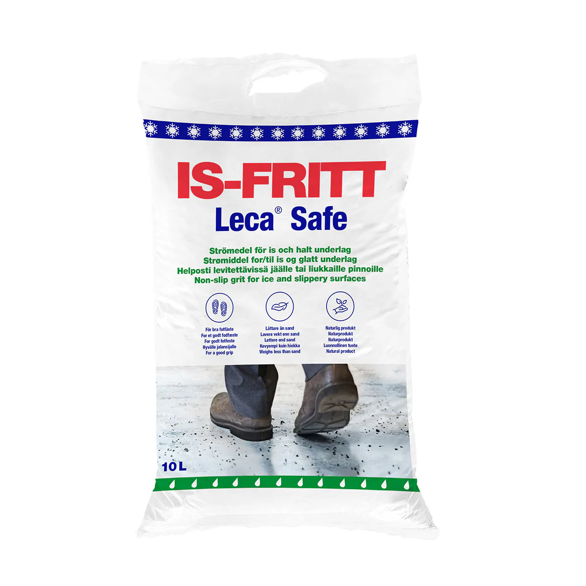 Isfritt Everbrand Leca Safe 10 L Halkbekämpning