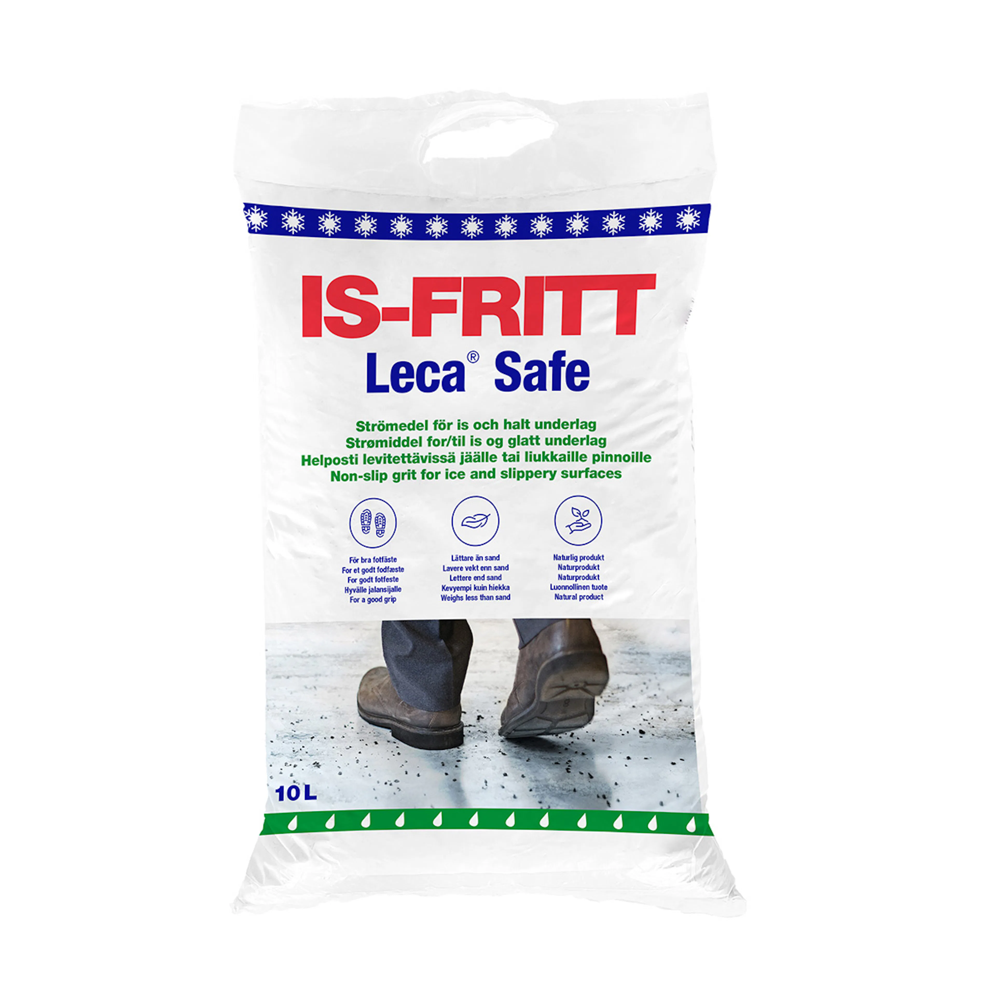 Isfritt Everbrand Leca Safe 10 L Halkbekämpning