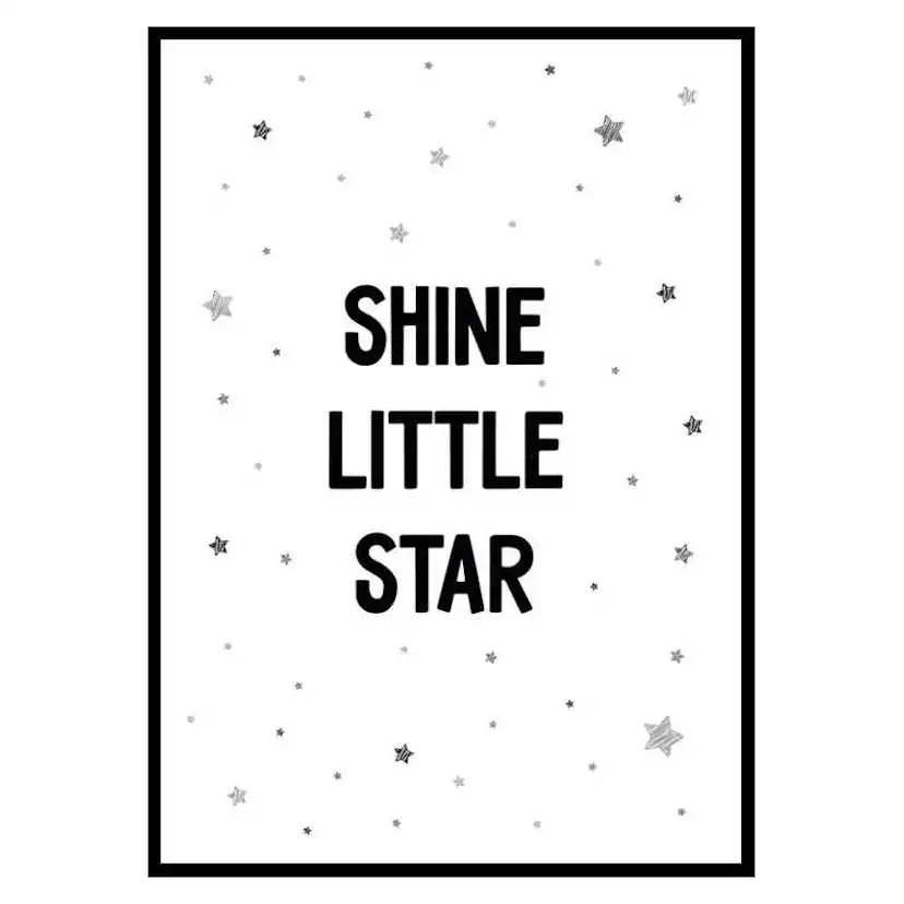 Poster Gallerix Shine Little Star