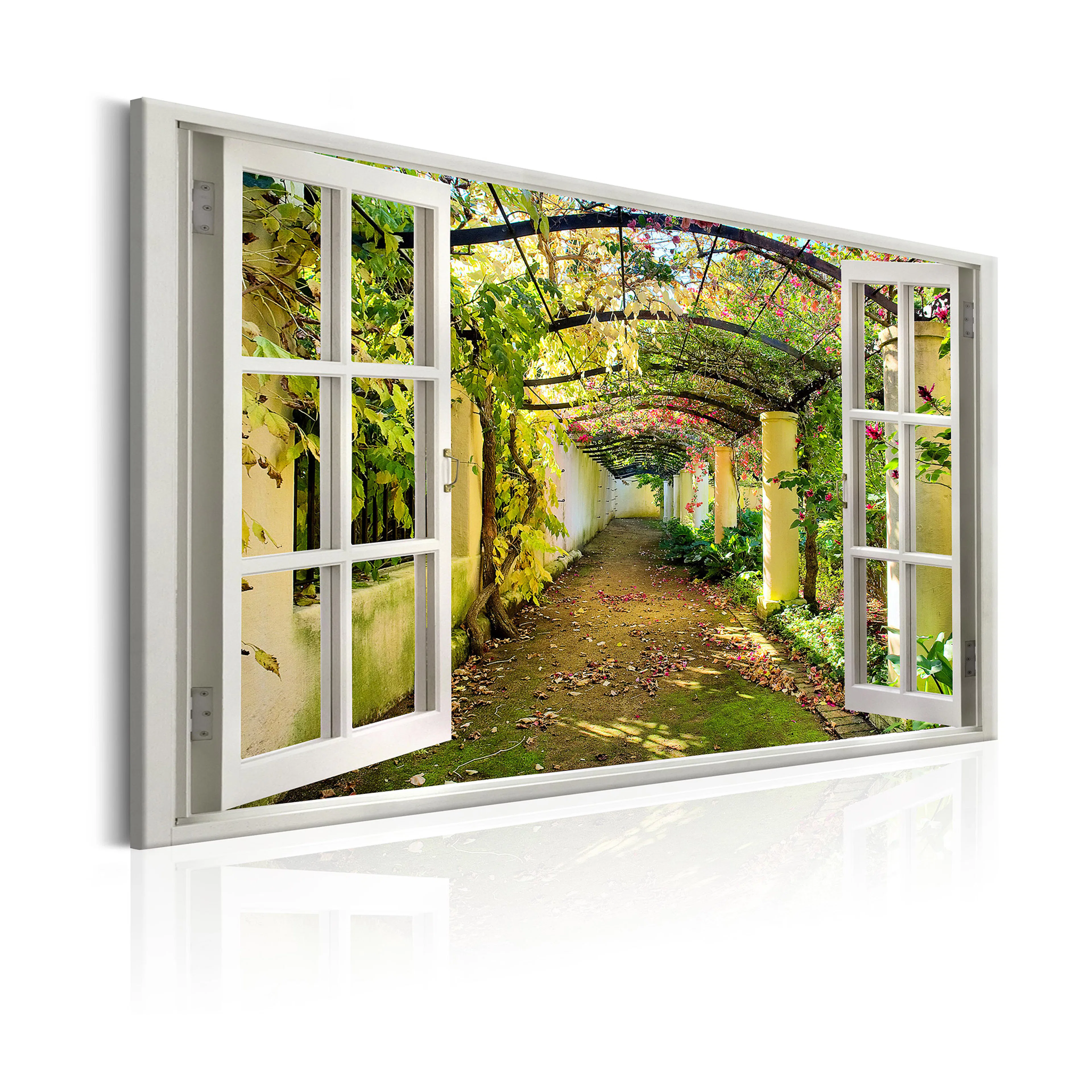 Tavla Arkiio Window View On Pergola