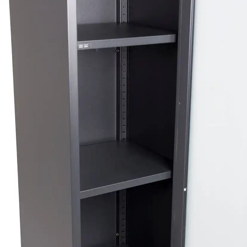 Högskåp Venture Home Acero Svart Förvaringsmöbel 150 cm