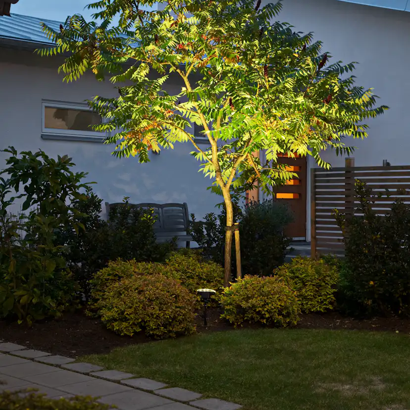 LED-Spot Gnosjö Konstsmide Amalfi High Power 4X1W Stor med Transformator