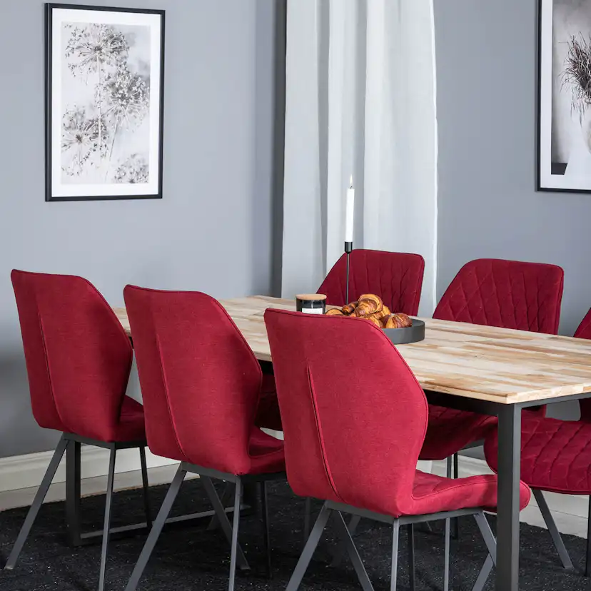 Matgrupp Venture Home Cirebon med 6 Gemma Stolar