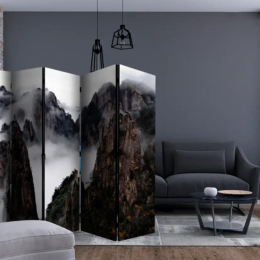 Rumsavdelare Arkiio Sea Of Clouds In Huangshan Mountain China II 225x172 cm