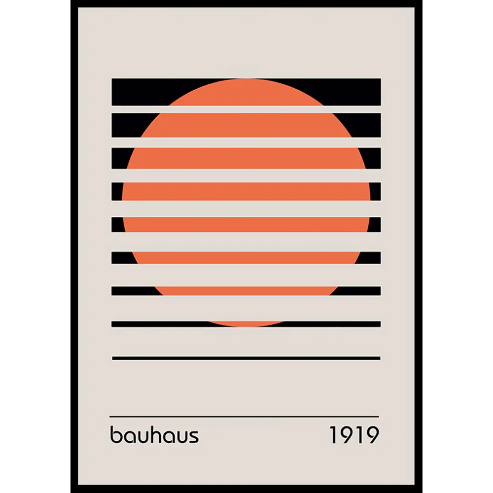 Poster Gallerix Bauhaus Art No19