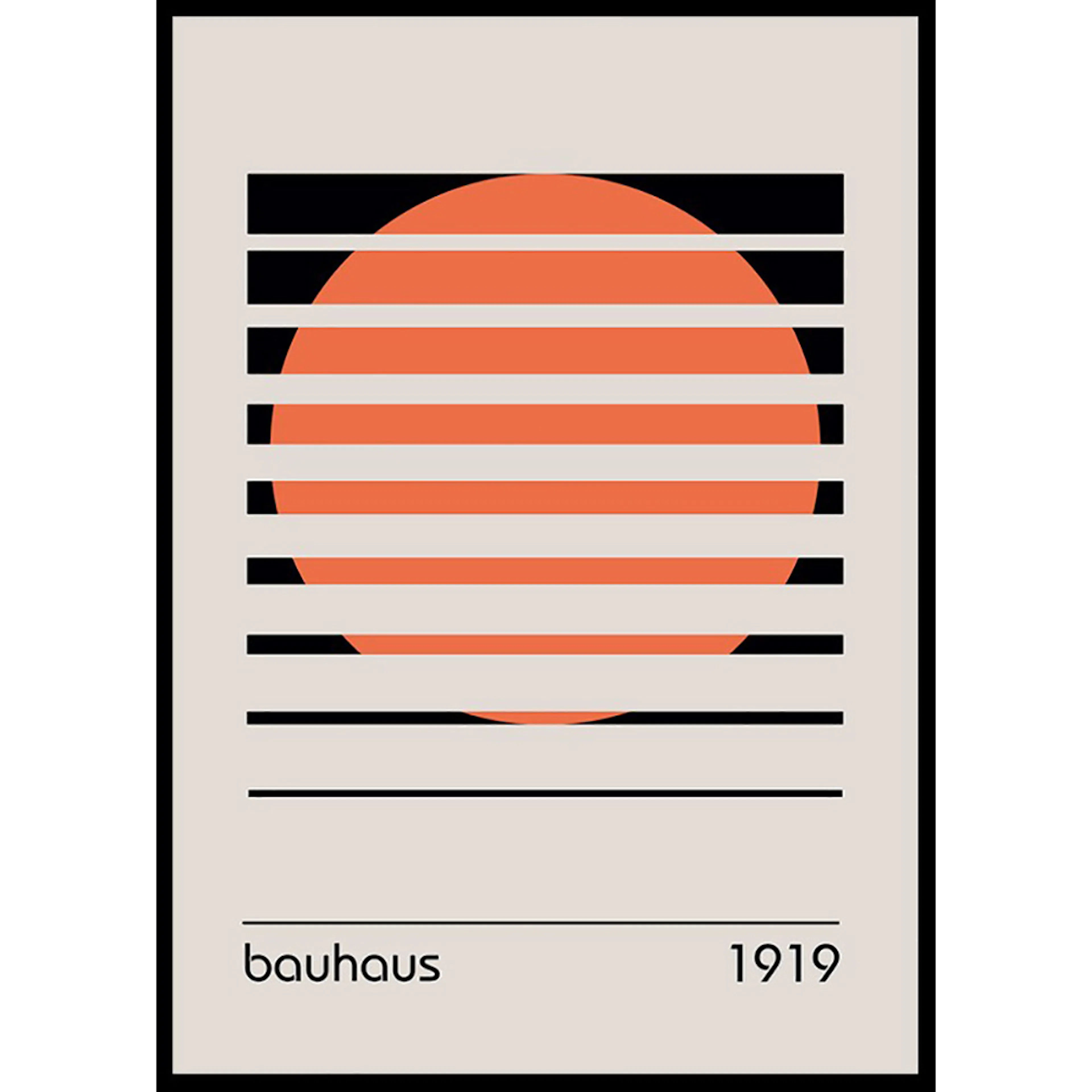 Poster Gallerix Bauhaus Art No19