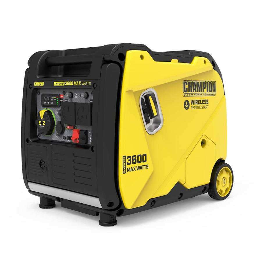 Inverterelverk Champion Generators 3600W APEX Bensindriven