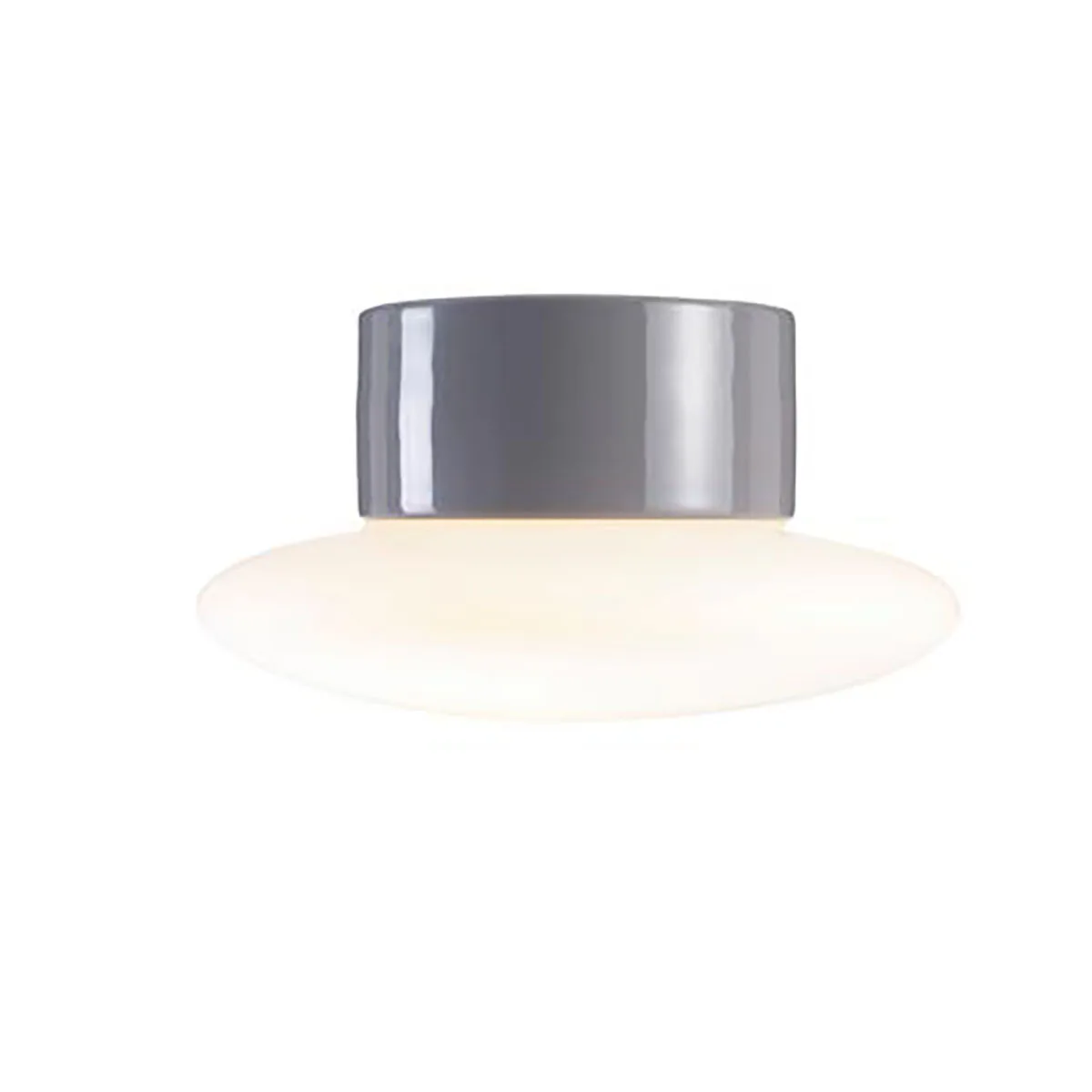 ARM CAIRO MATT GRÅ IP44 LED Grå/Matt Opalglas