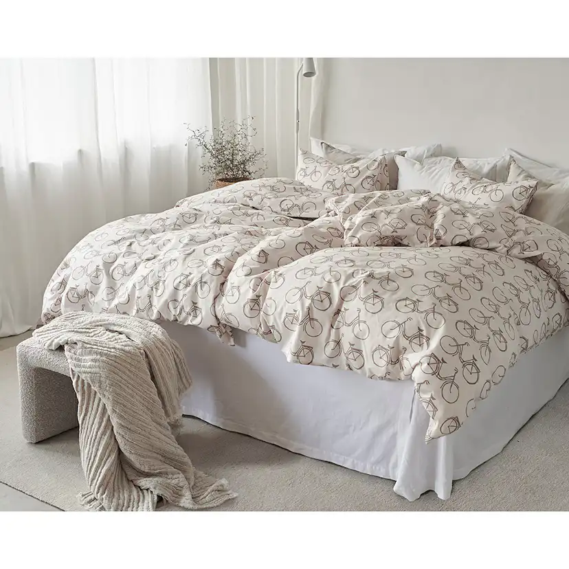 2-Dels Set Cykel Beige Beige
