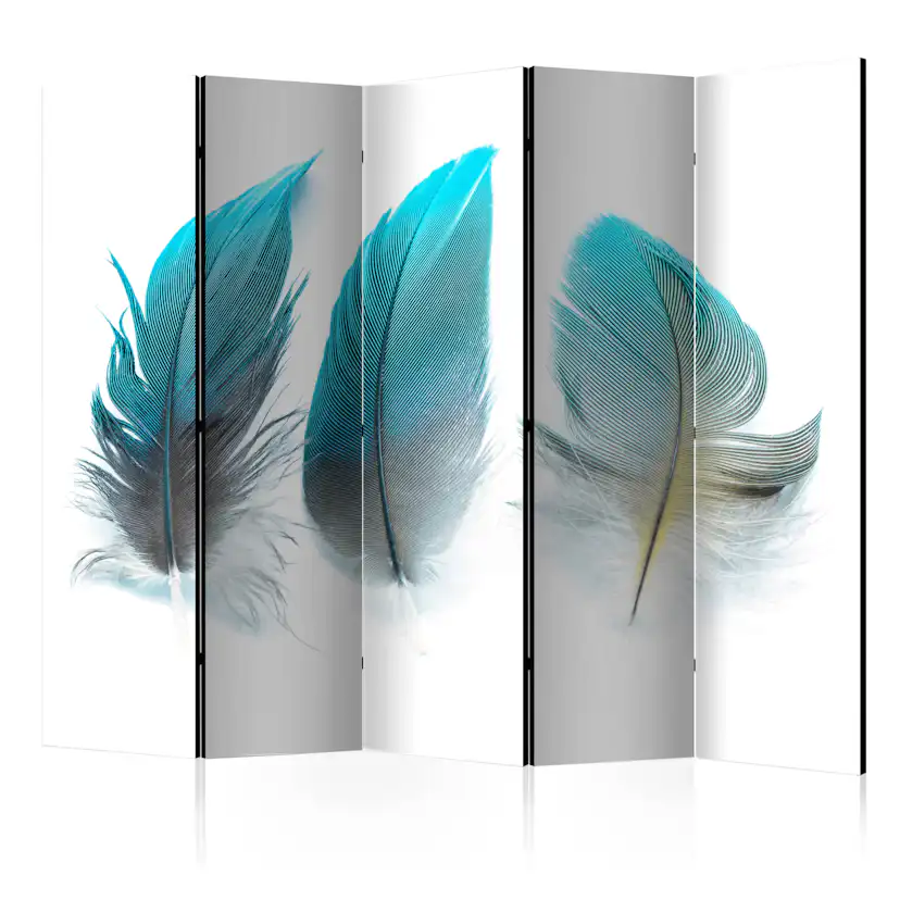 Rumsavdelare Arkiio Blue Feathers II 225x172 cm