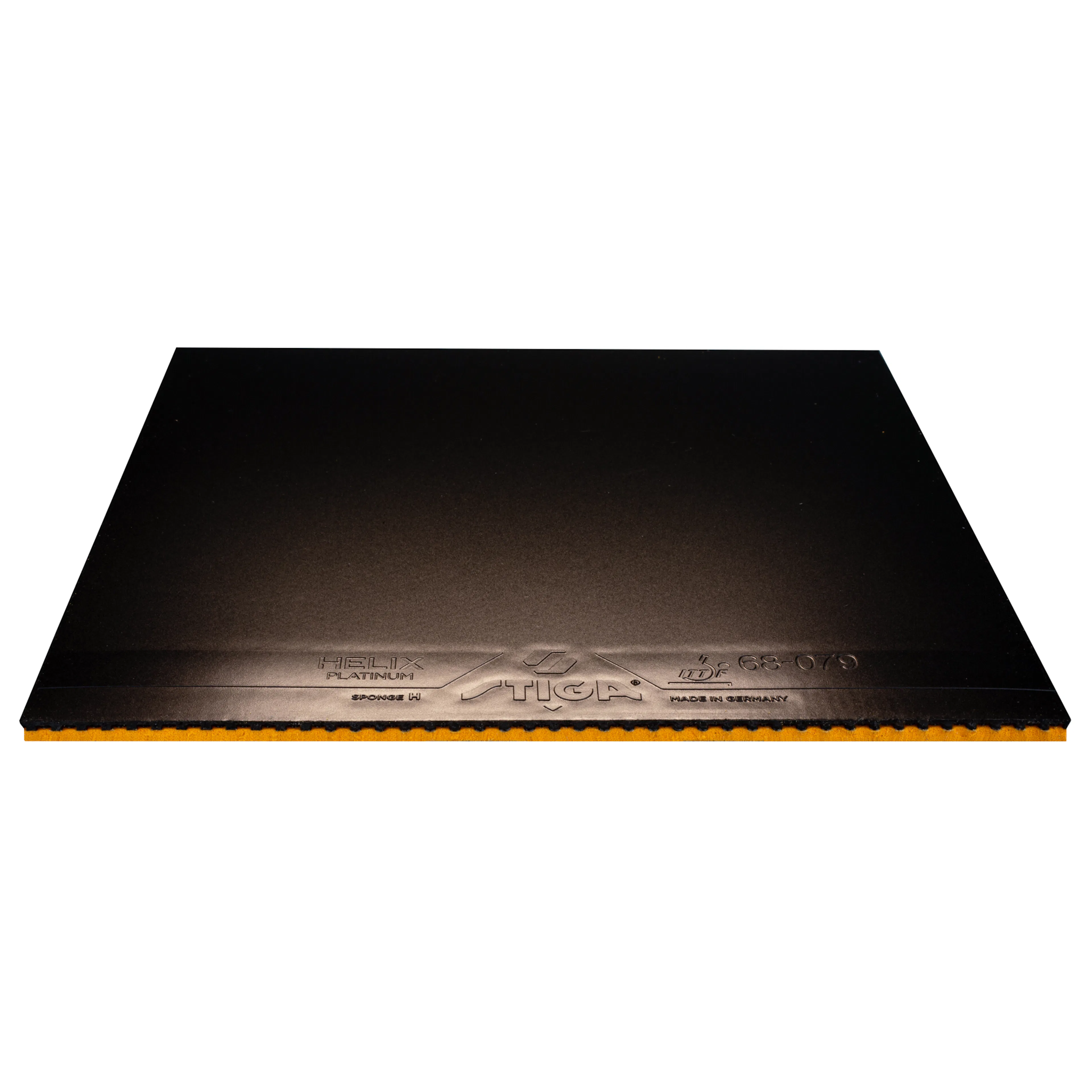 Bordtennisgummi Stiga Sports Helix Platinum H Black 2.2