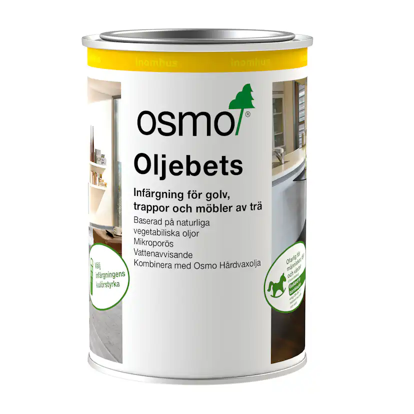 Oljebets Osmo Svart 1,0 liter