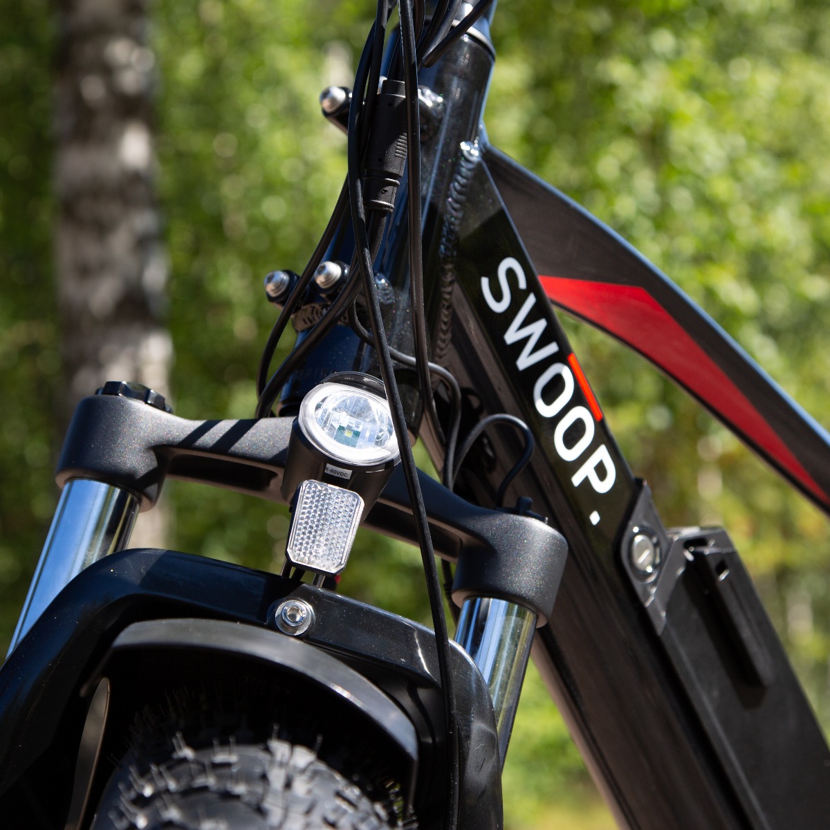 Elcykel Swoop Swoop elcykel Fatbike, 26"
