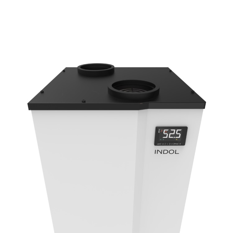 Värmepumpsberedare Indol EcoHeat PRO EH200FV3 Wifi-Ansluten 200L
