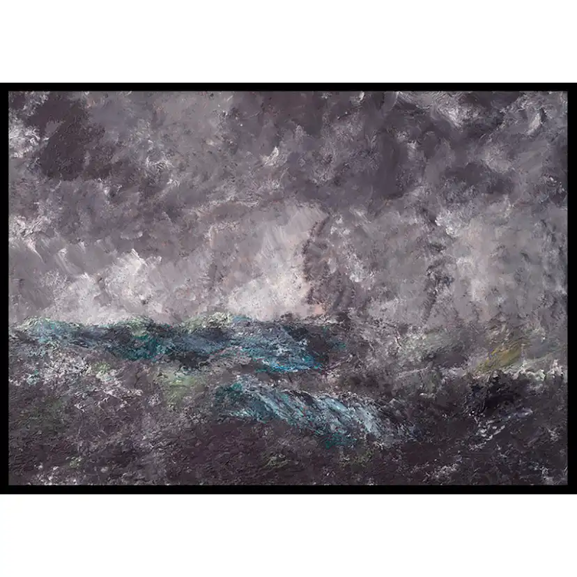 Poster Gallerix Oväder i Skärgården By August Strindberg