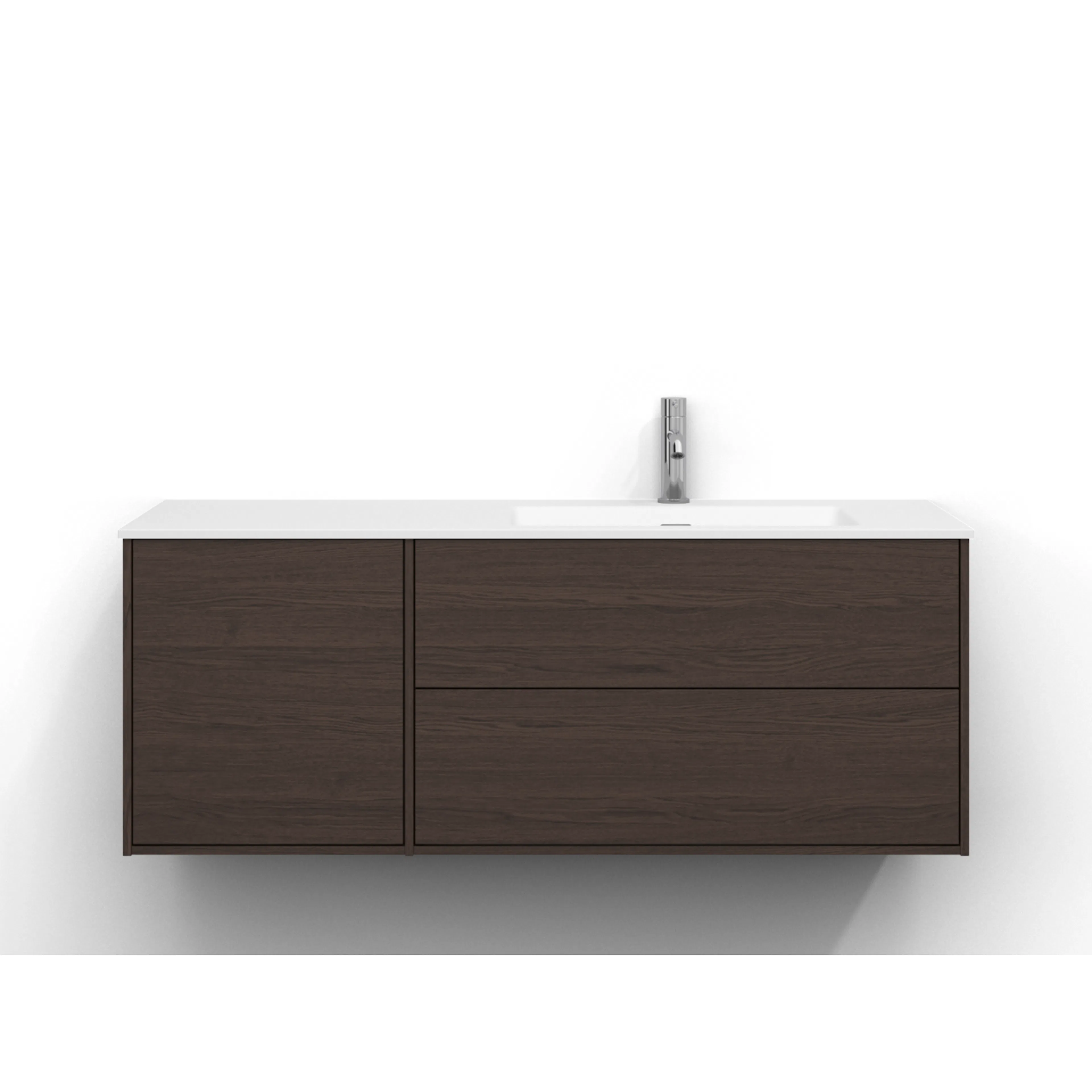 Epos Udel 120H B.Ask 1+2L Pln Brun Ask, Front: Plan, Placering: Höger
