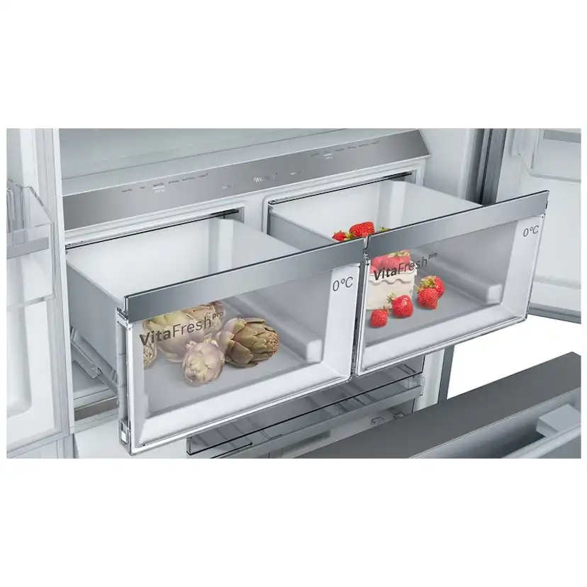 Side-By-Side Bosch KFF96PIEP Serie 8