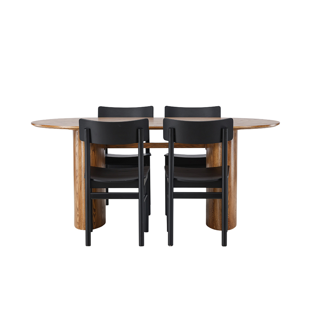 Matgrupp Venture Home Isolde med 4 Montros Stolar