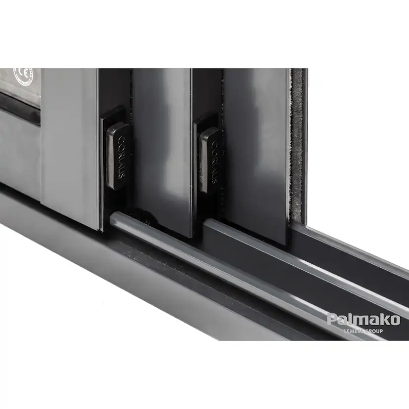 Ines 11,1 m2 Slide WTDIP Impregnerad Transparent med Slide 1-lagers glas