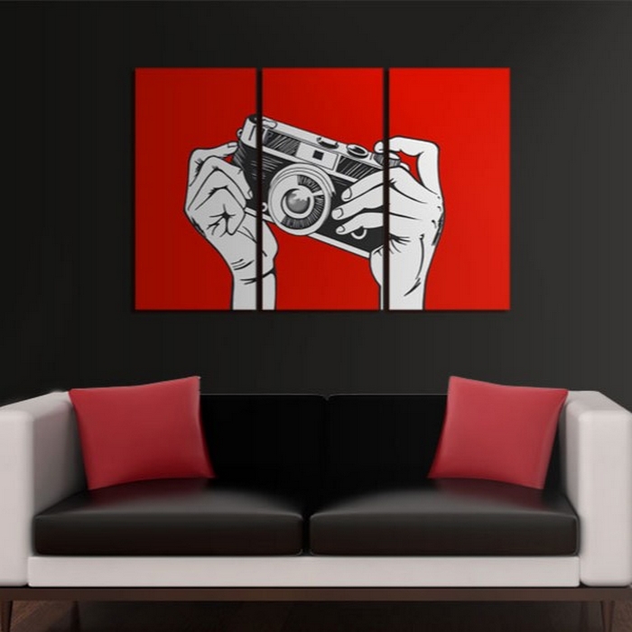 Tavla - A photographer 120x80 120x80 cm