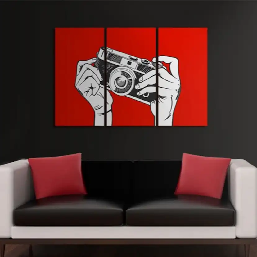 Tavla - A photographer 120x80 120x80 cm