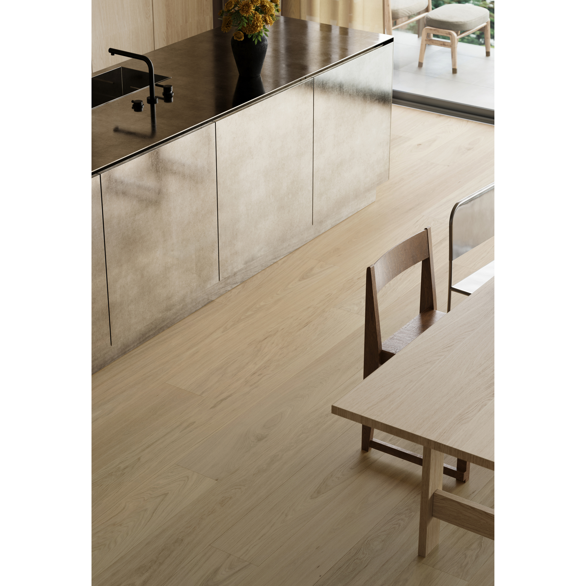 Trägolv BerryAlloc Parqwood Hydro XXL Linum Naturel