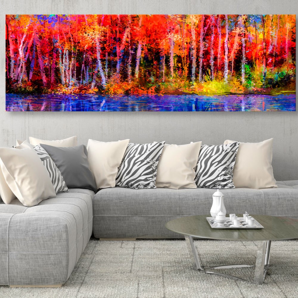 Tavla Arkiio Colorful Autumn Trees