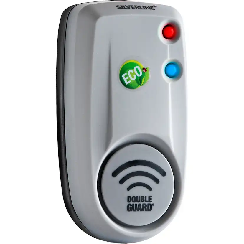 Mus- & Råttskrämma Silverline Avskräckare MR130 DG4 med A-Guard Ultraljud & Electro Pulse