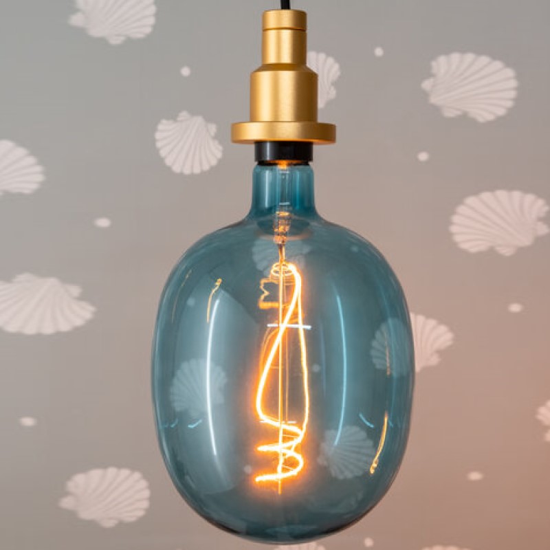 LED-Lampa Osram Deco Ballon Blå E27 Vintage 1906 Dimbar
