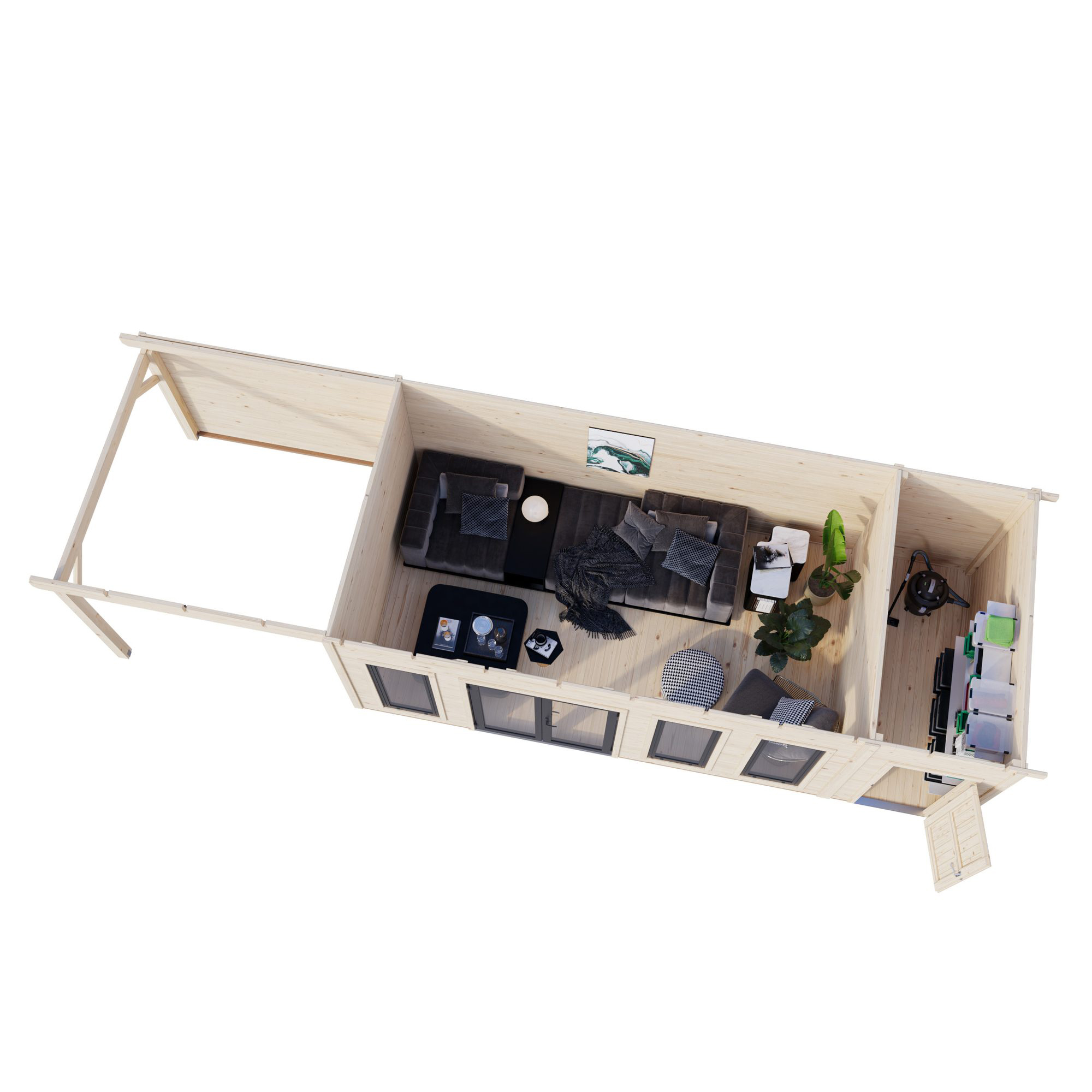 Stuga Palmako Aurelia 28,4 m² (inv. 27,1 m²)